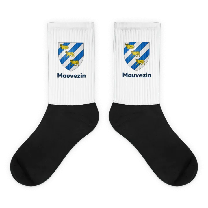 Chaussettes — blason de Mauvezin