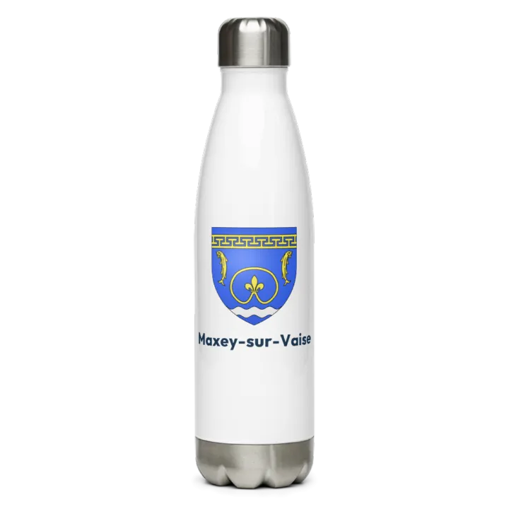 Gourde inox blason de Maxey-sur-Vaise