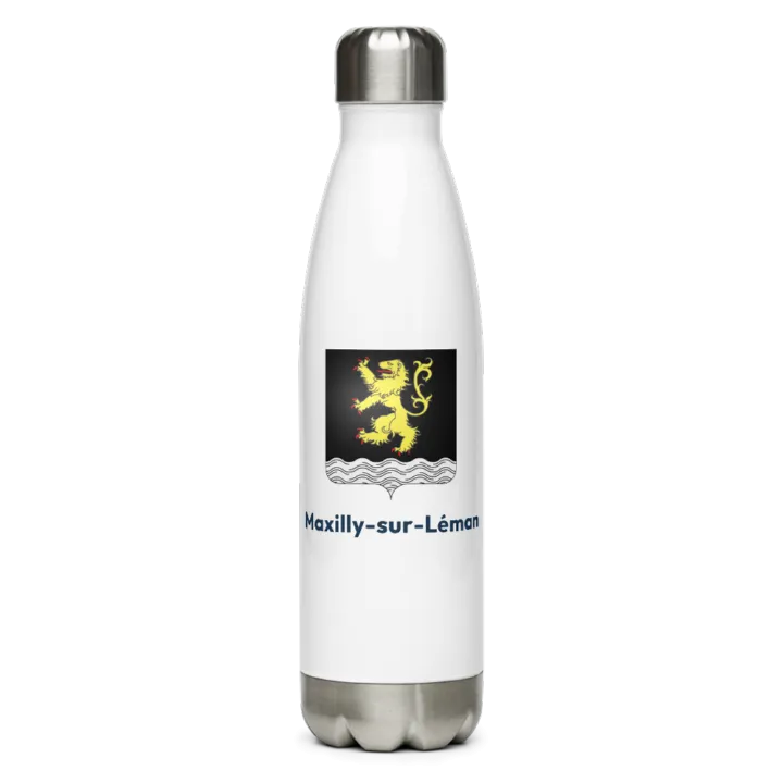 Gourde inox blason de Maxilly-sur-Léman