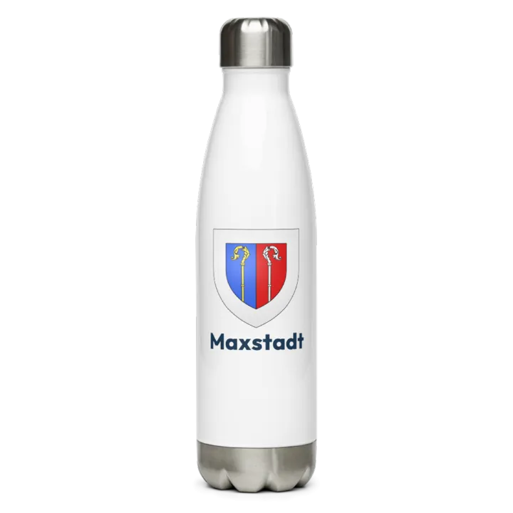 Gourde inox blason de Maxstadt