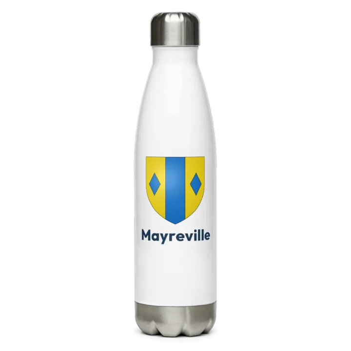 Gourde inox blason de Mayreville