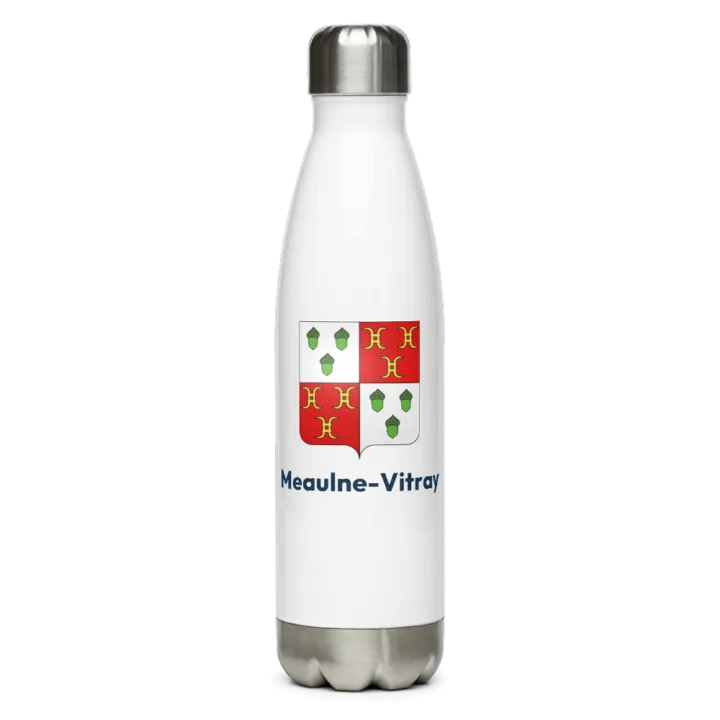 Gourde inox blason de Meaulne-Vitray