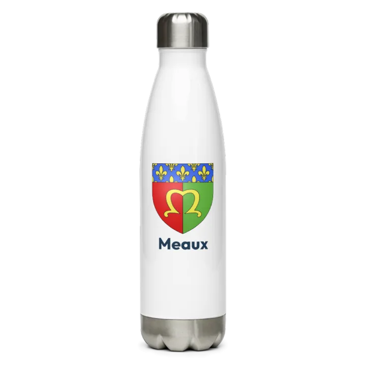 Gourde inox blason de Meaux