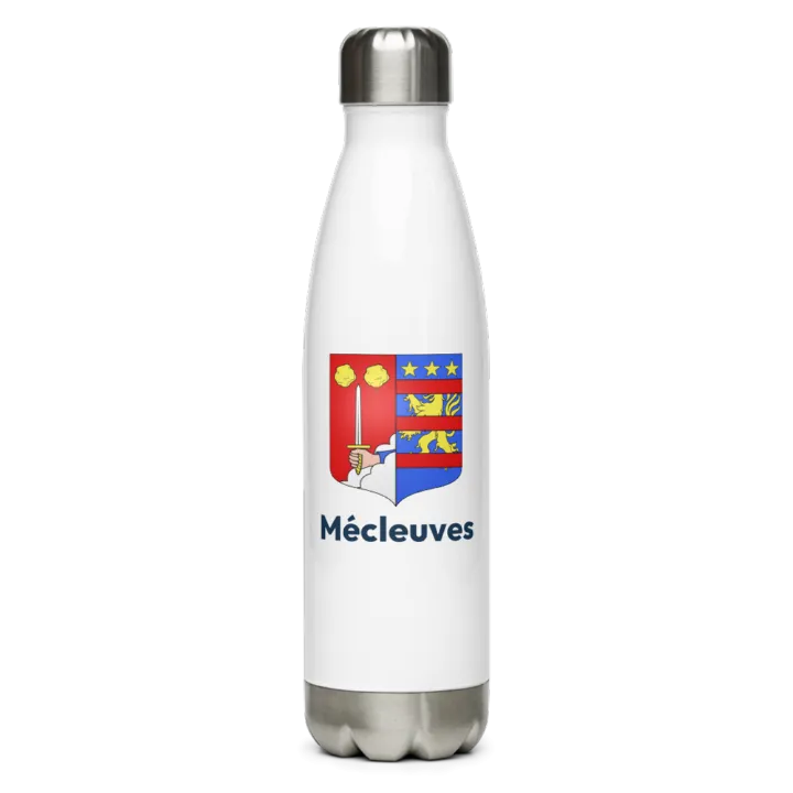 Gourde inox blason de Mécleuves