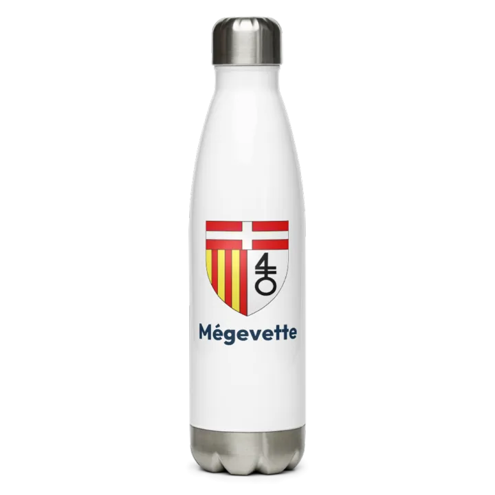 Gourde inox blason de Mégevette