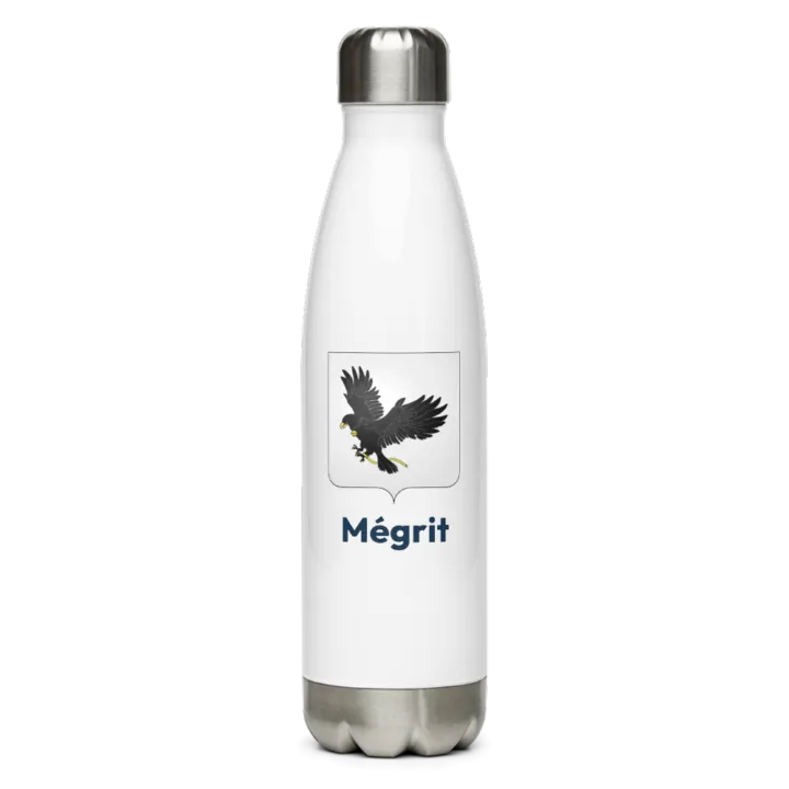 Gourde inox blason de Mégrit