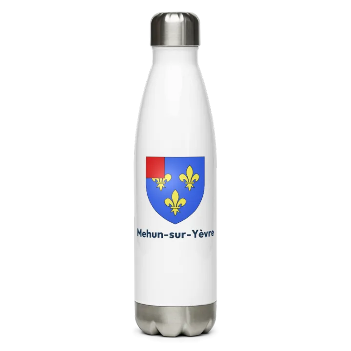 Gourde inox — blason de Mehun-sur-Yèvre