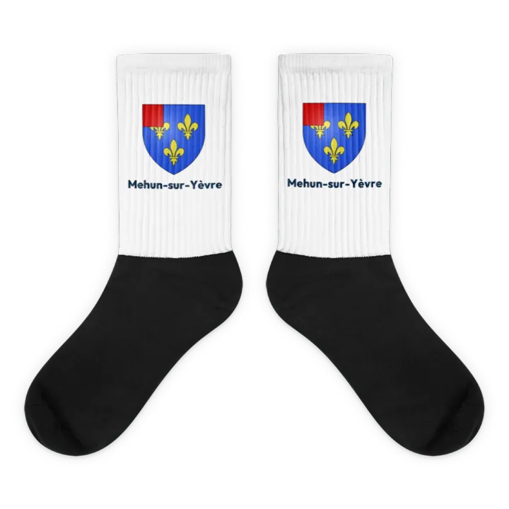 Chaussettes — blason de Mehun-sur-Yèvre
