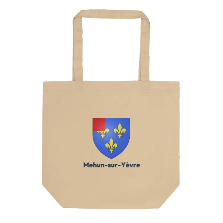 Tote bag coton bio — blason de Mehun-sur-Yèvre