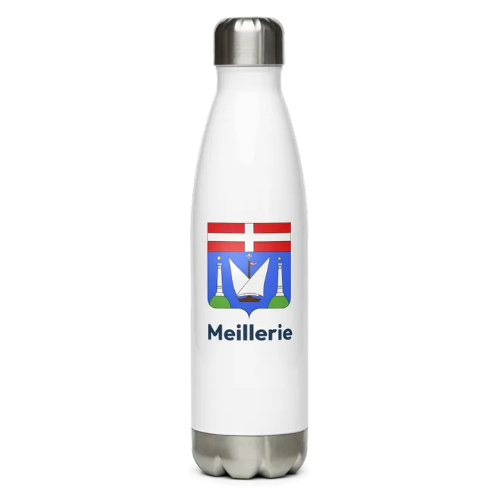 Gourde inox — blason de Meillerie