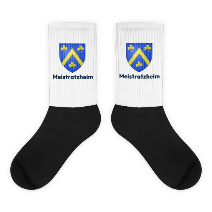 Chaussettes — blason de Meistratzheim