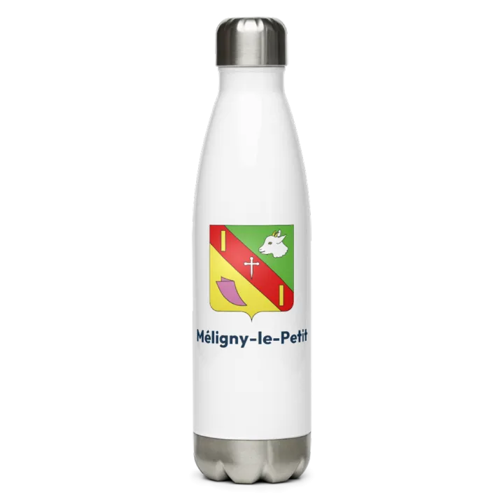 Gourde inox blason de Méligny-le-Petit