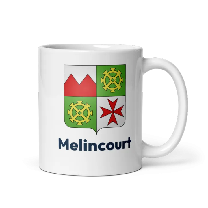 Mug blason de Melincourt