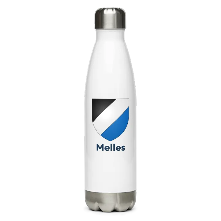 Gourde inox blason de Melles