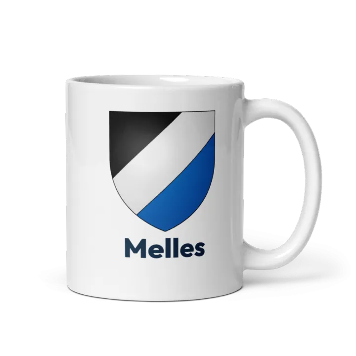 Mug blason de Melles