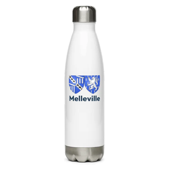 Gourde inox blason de Melleville