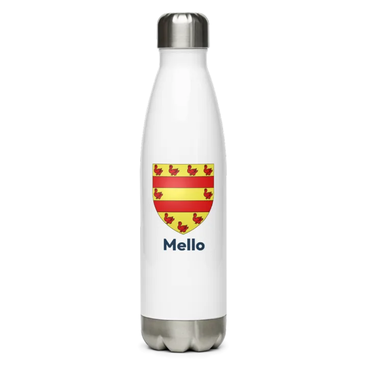 Gourde inox blason de Mello
