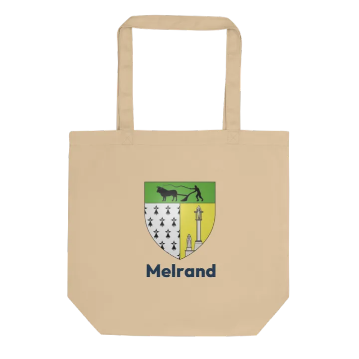 Tote bag coton bio — blason de Melrand