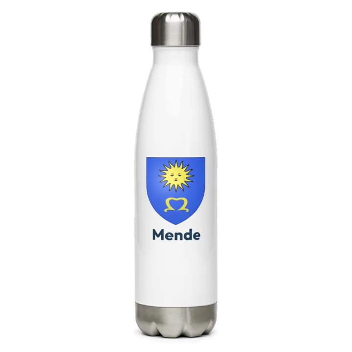Gourde inox blason de Mende