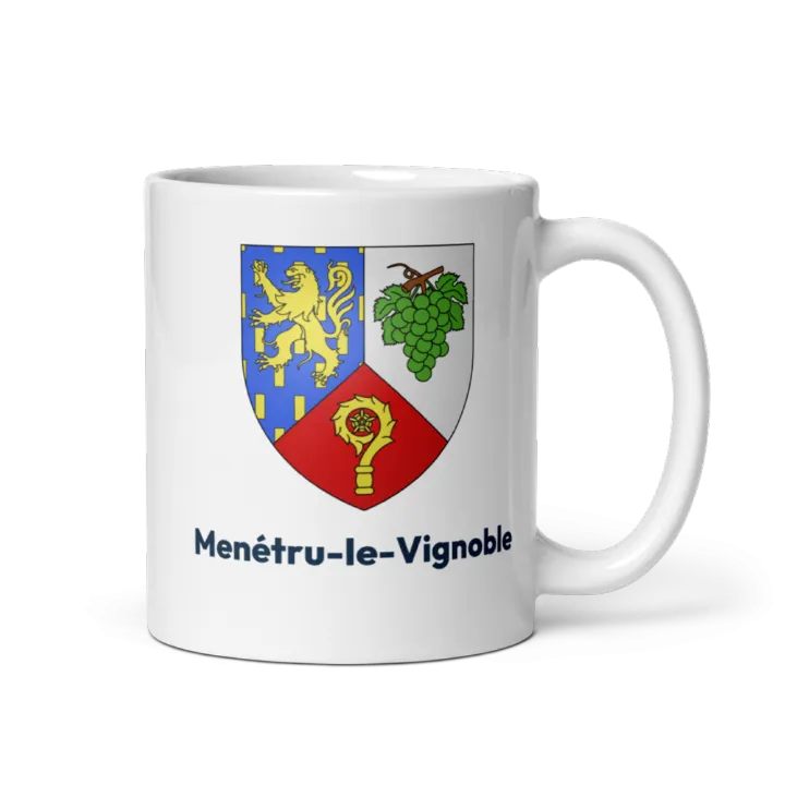 Mug blason de Menétru-le-Vignoble
