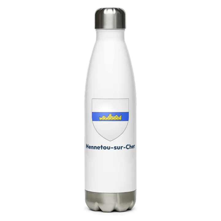 Gourde inox blason de Mennetou-sur-Cher