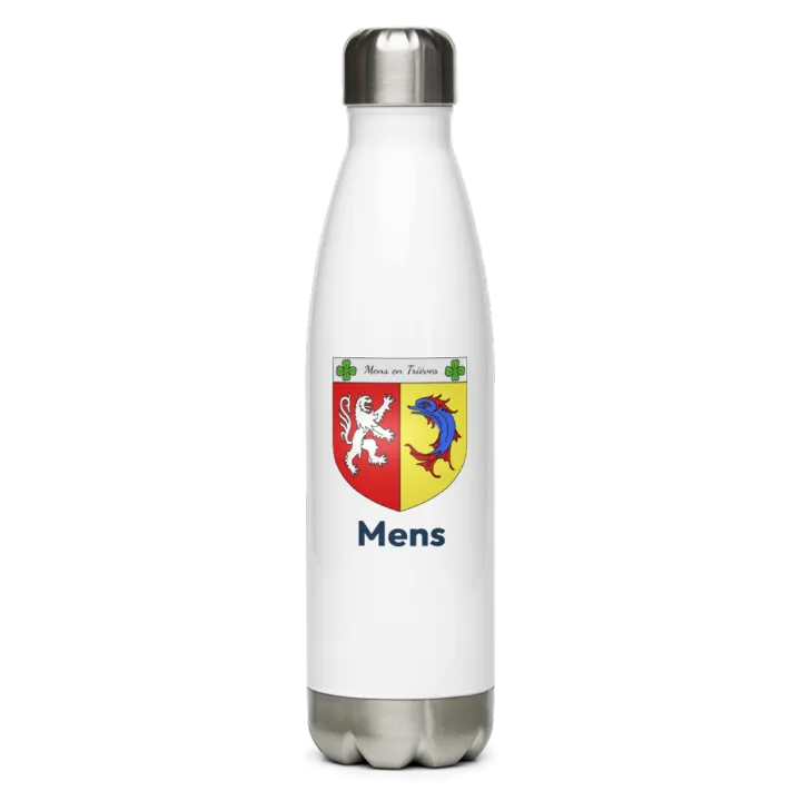 Gourde inox blason de Mens