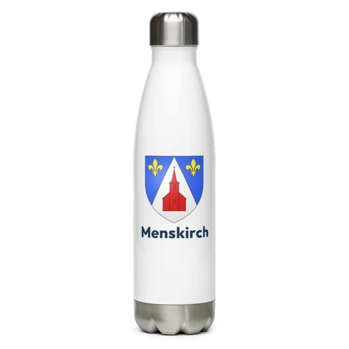 Gourde inox blason de Menskirch