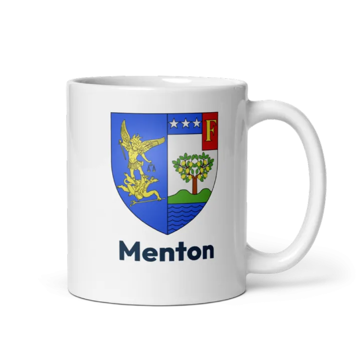 Mug blason de Menton