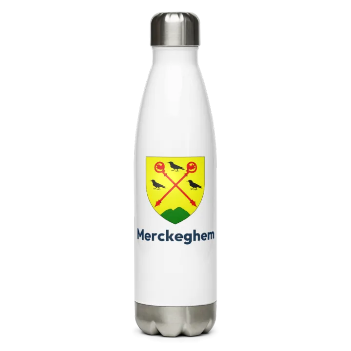 Gourde inox blason de Merckeghem