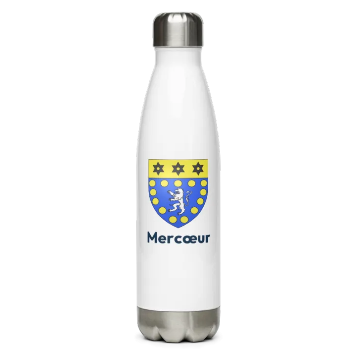 Gourde inox blason de Mercœur