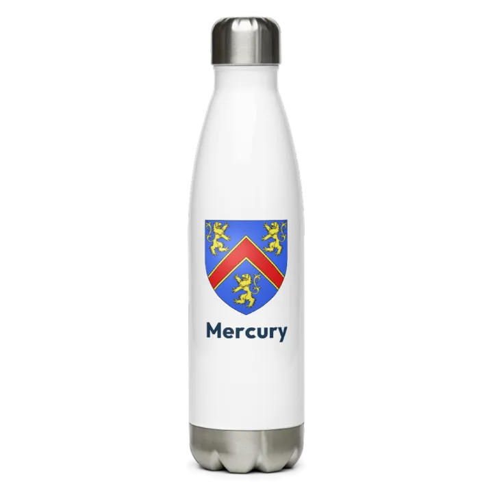Gourde inox blason de Mercury