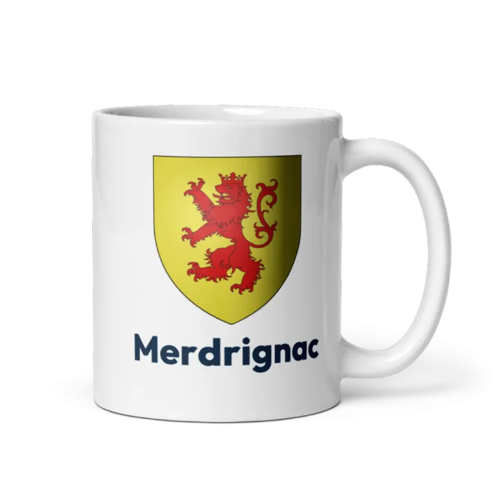Mug blason de Merdrignac