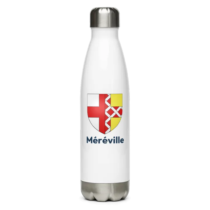 Gourde inox blason de Méréville