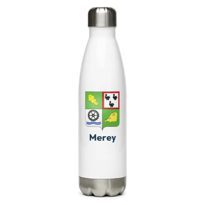 Gourde inox blason de Merey