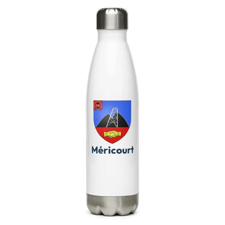 Gourde inox blason de Méricourt