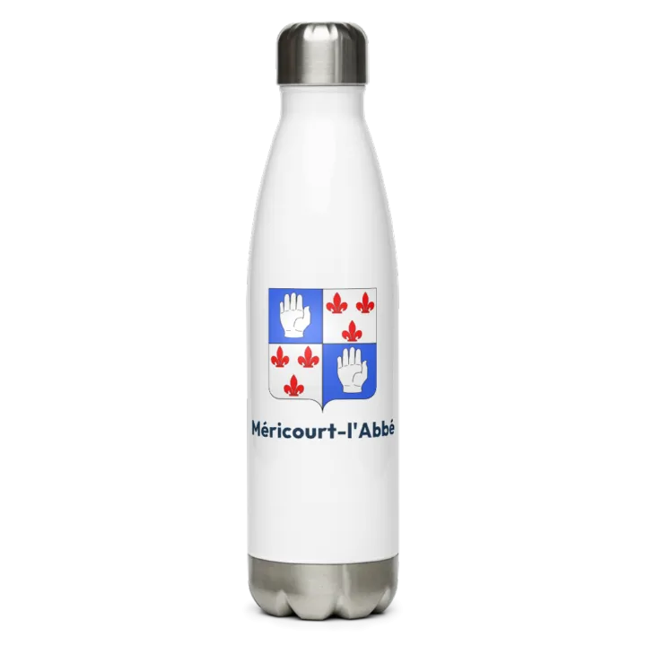 Gourde inox blason de Méricourt-l'Abbé