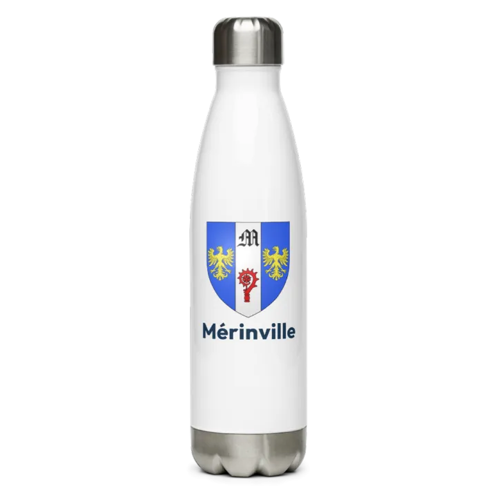 Gourde inox blason de Mérinville