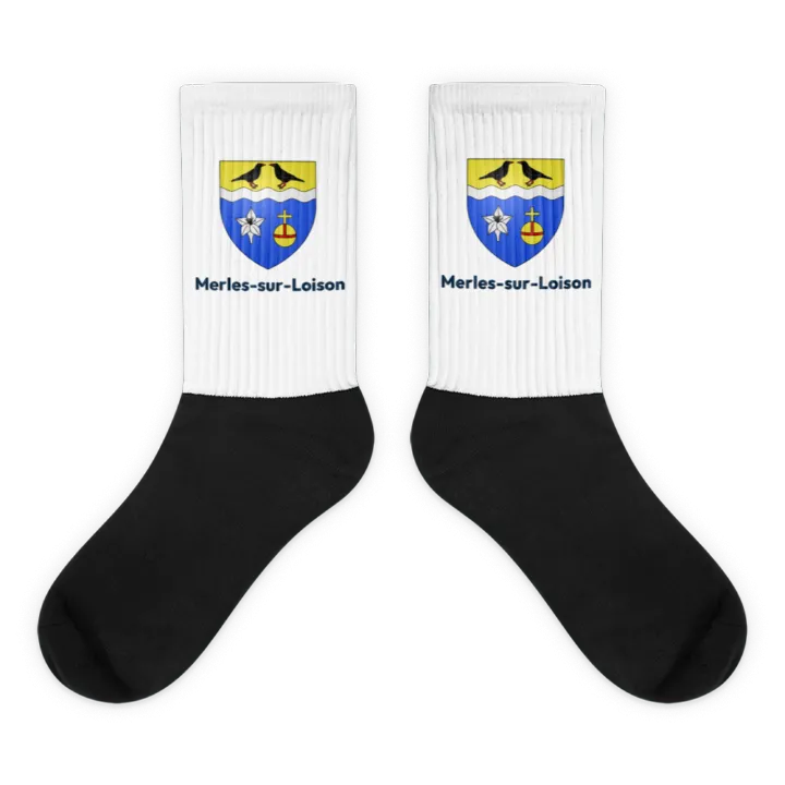Chaussettes — blason de Merles-sur-Loison