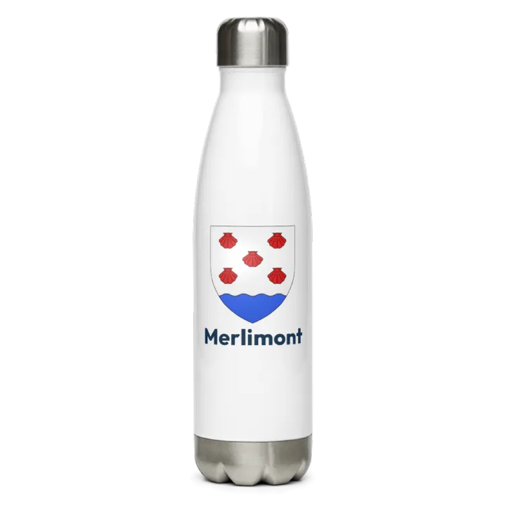 Gourde inox blason de Merlimont