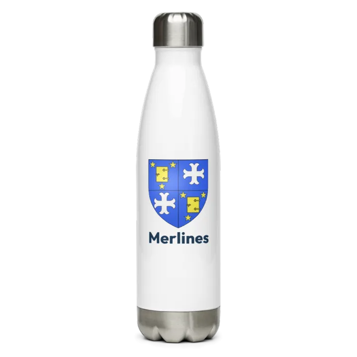 Gourde inox blason de Merlines