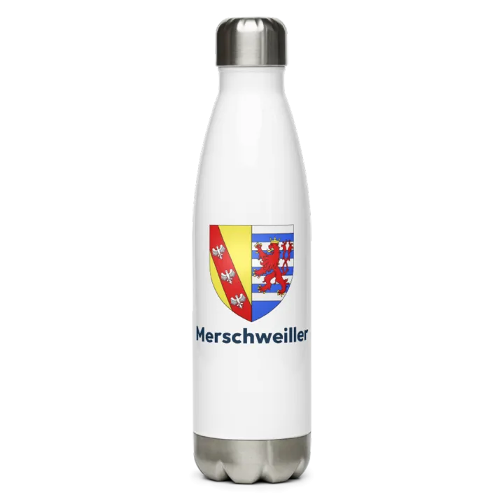 Gourde inox blason de Merschweiller