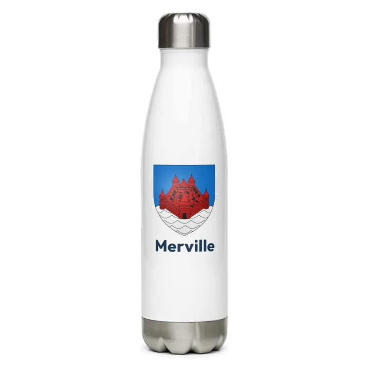 Gourde inox blason de Merville