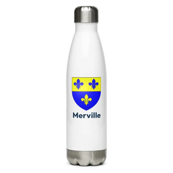 Gourde inox blason de Merville