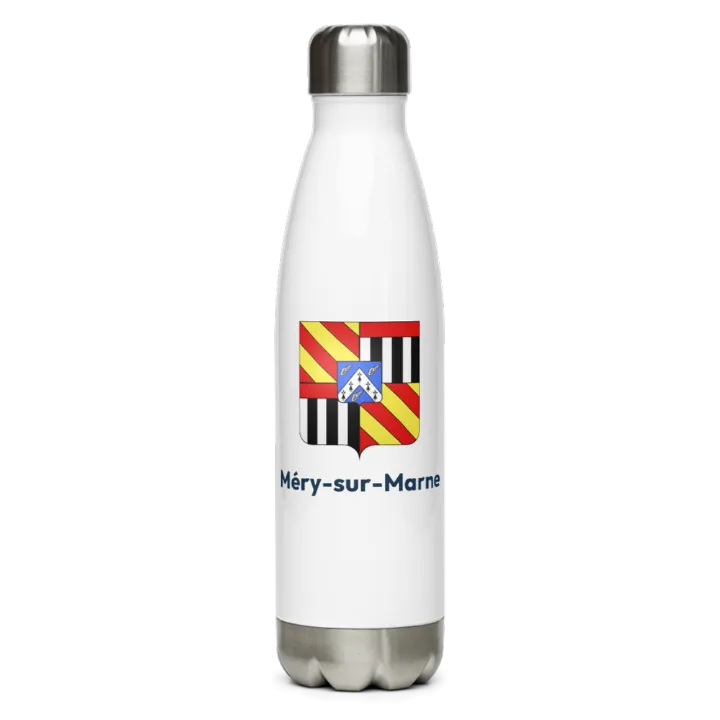 Gourde inox blason de Méry-sur-Marne