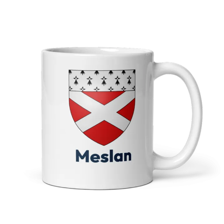 Mug blason de Meslan