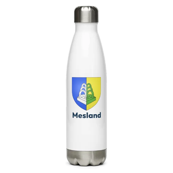 Gourde inox blason de Mesland