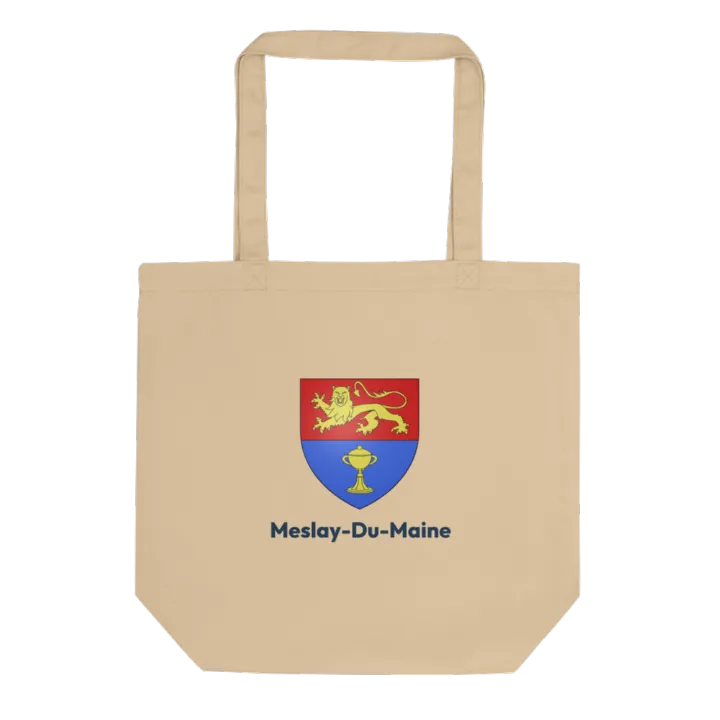 Tote bag coton bio — blason de Meslay-du-Maine