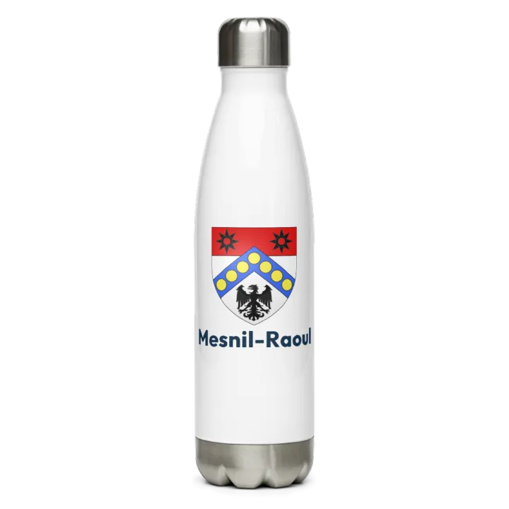 Gourde inox blason de Mesnil-Raoul