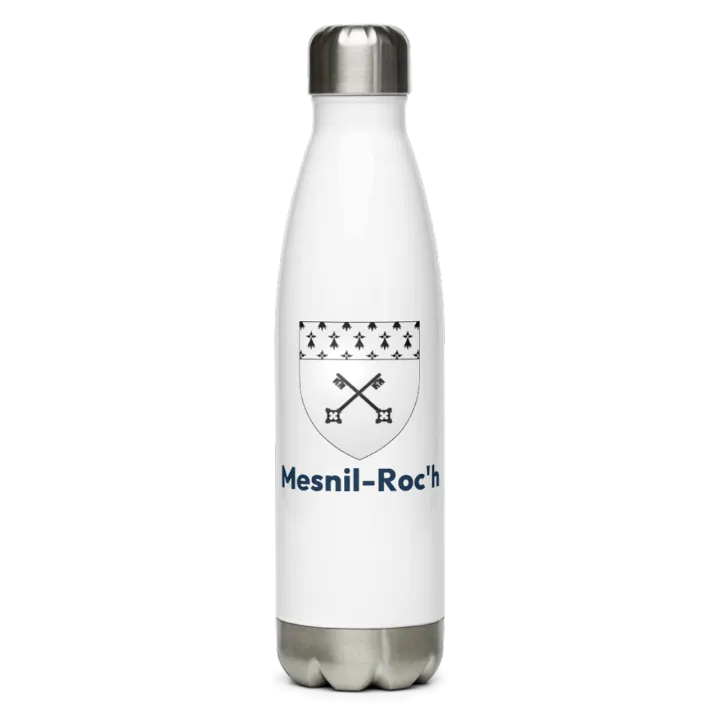 Gourde inox blason de Mesnil-Roc'h