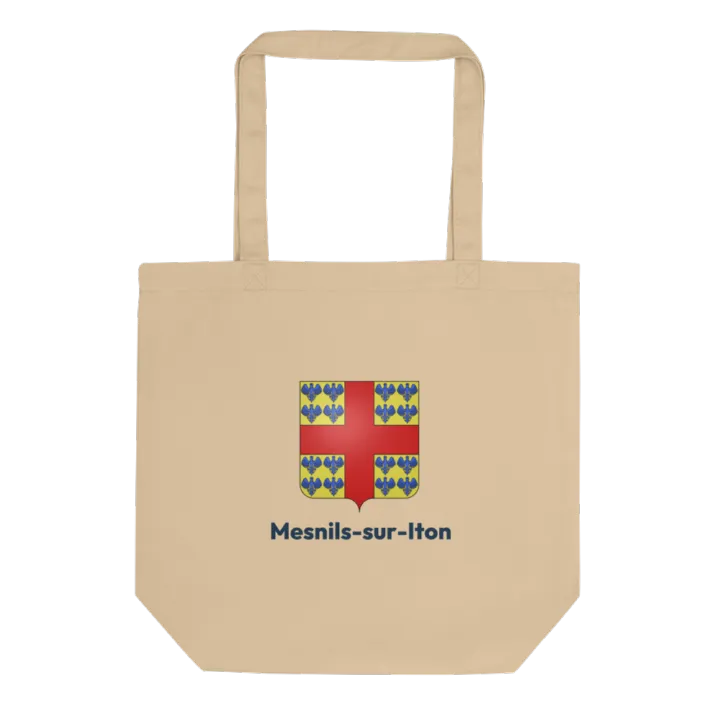 Tote bag coton bio — blason de Mesnils-sur-Iton